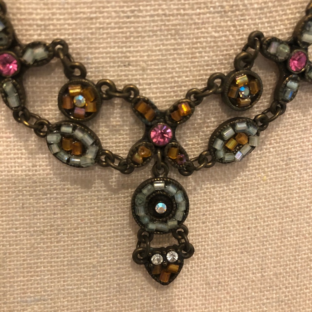 Victorian Style Vintage  Draped Necklace - Picture 4 of 5